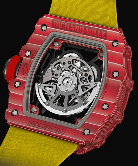 montre richard mille 35 02|Richard Mille Rafael Nadal Rm RM35.